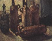 Vincent Van Gogh Still Life with Three Beer Mugs (nn04) oil on canvas